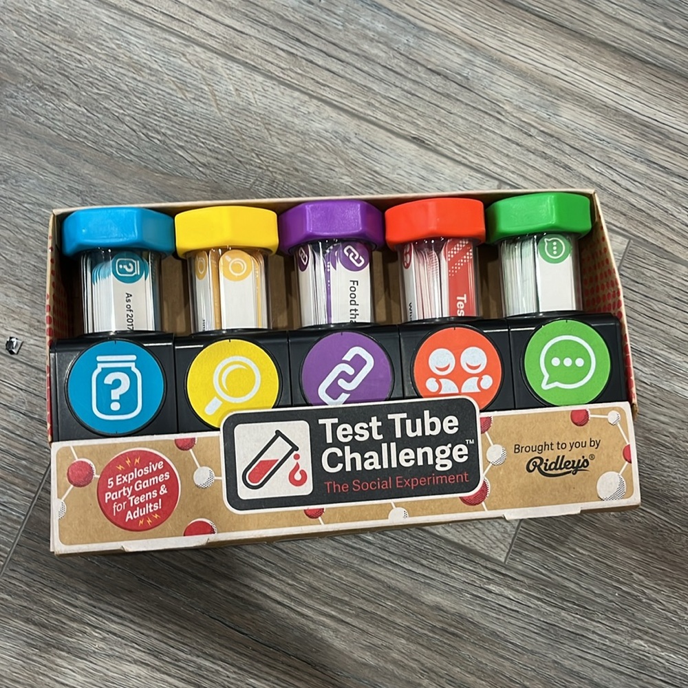 Test tube party/ drinking game
